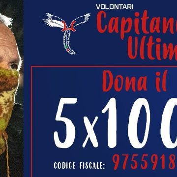 Dona il tuo 5X1000 all’Associazione Volontari Capitano Ultimo