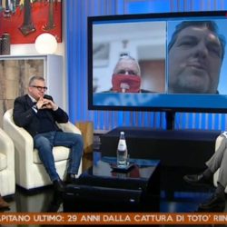 Capitano Ultimo e Ambrogio Crespi ospiti di “Pomeriggio Norba”